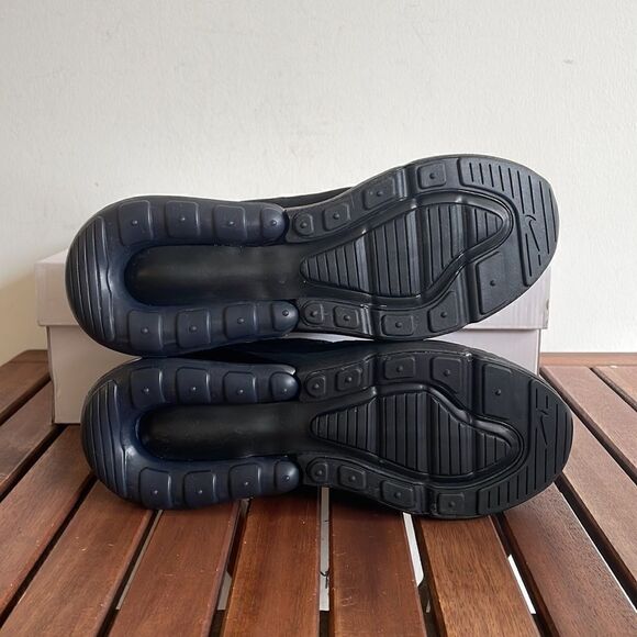 Nike Air Max 270 Black USA Women Size 6.5/UK 4/EU 37.5(AH6789-006) - Picture 10 of 13